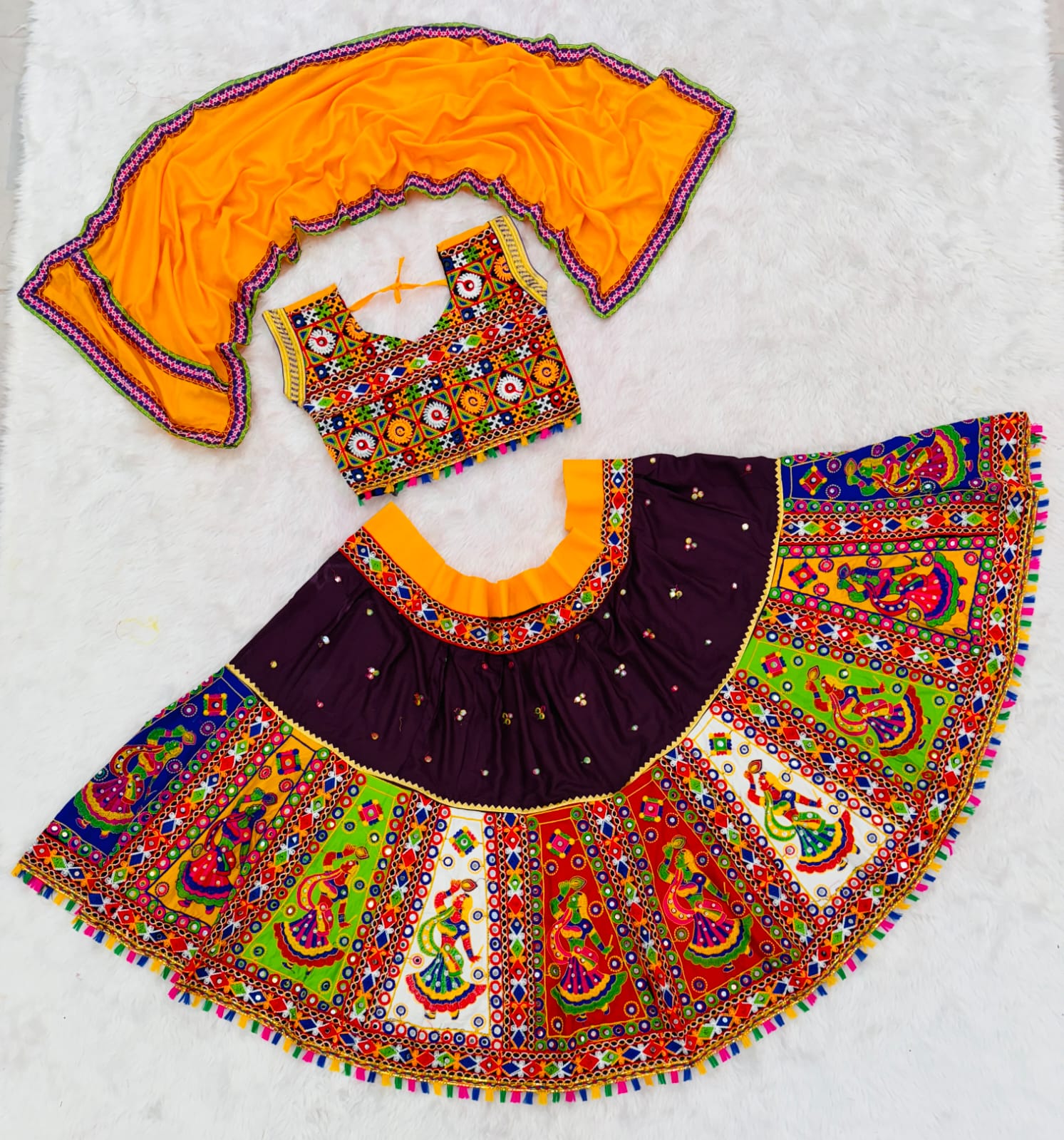 KIDS GAMTHI LEHENGA